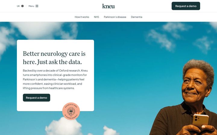Screenshot of kneu.com