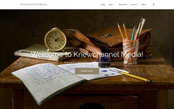 Screenshot of knewchannel.com