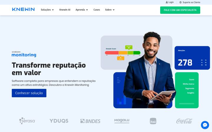 Screenshot of knewin.com