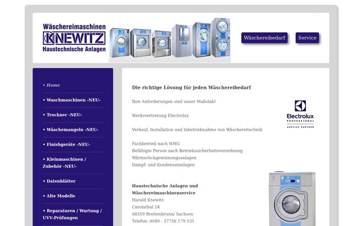 Screenshot of knewitz.de