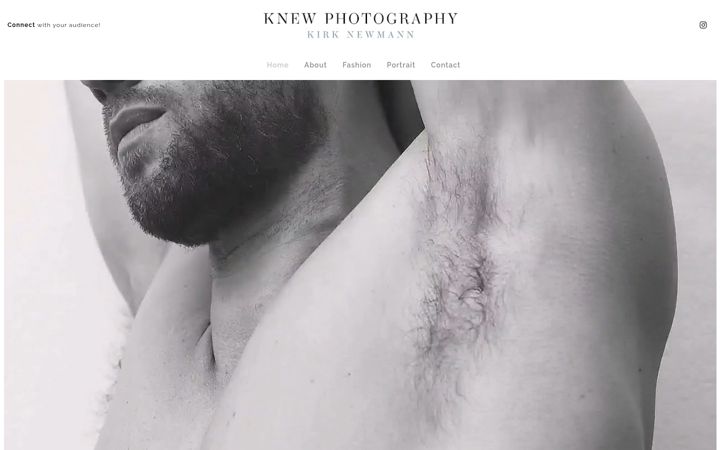 Screenshot of knewphotography.co.uk
