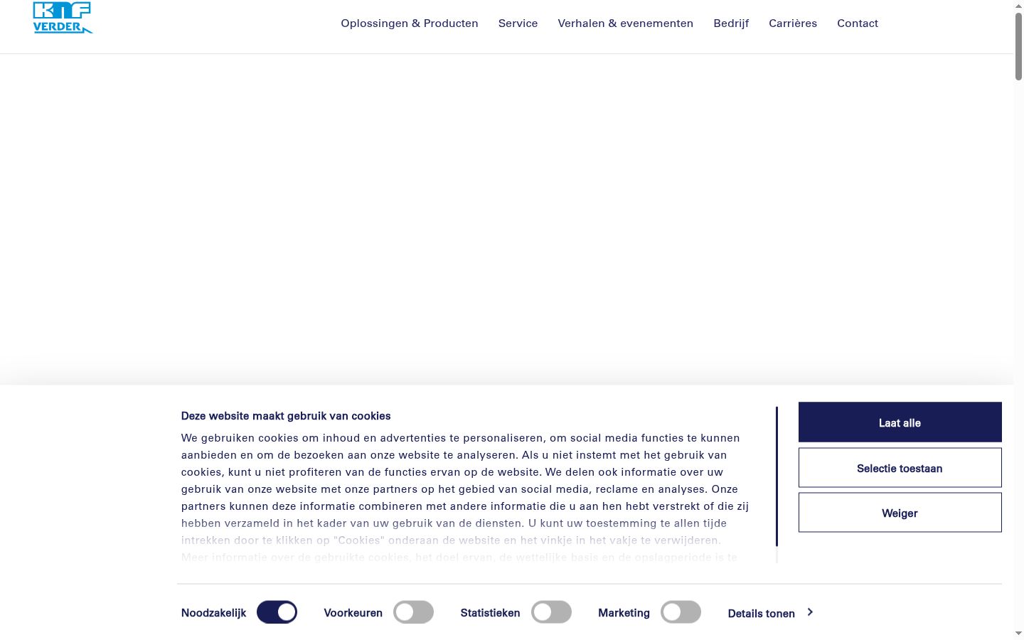 Screenshot tal-banner tal-kunsens muri qabel kwalunkwe interazzjoni