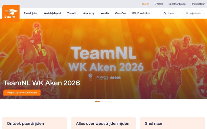 Screenshot of knhs.nl
