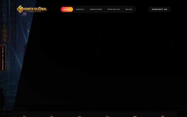 Screenshot of knickglobal.com