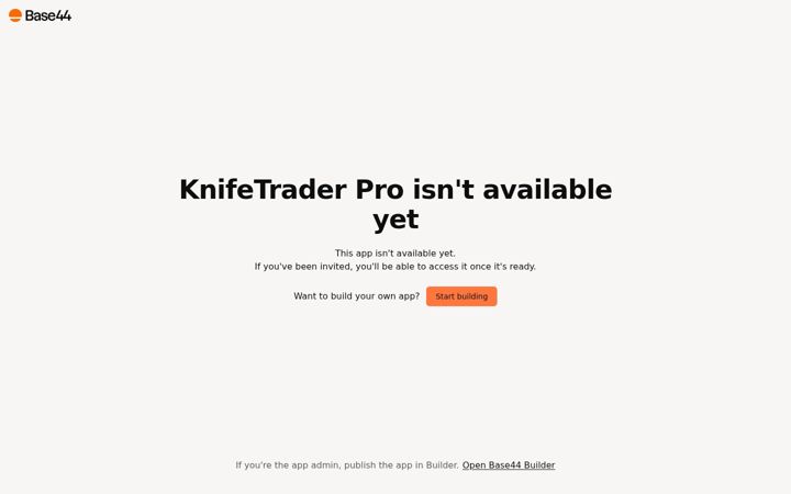 Screenshot of knifetraider.com