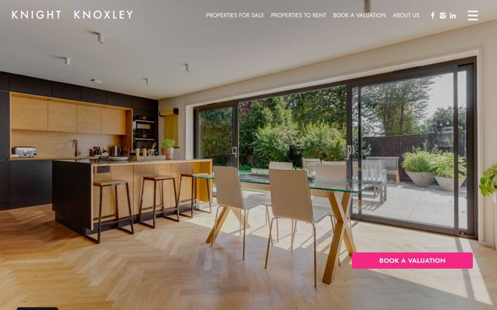 Screenshot of knightandknoxley.com