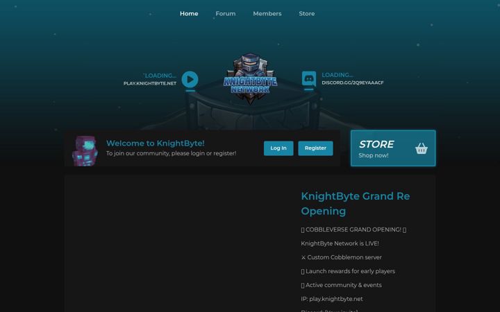 Screenshot of knightbyte.net