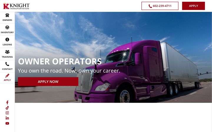 Screenshot of knightownerops.com