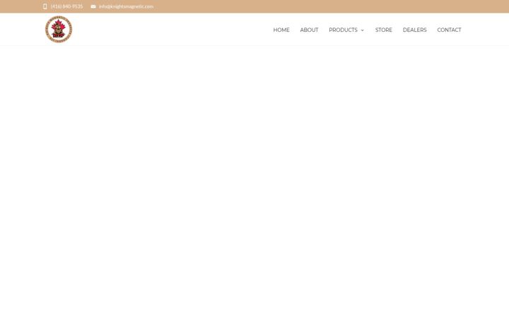 Screenshot of knightsmagnetic.com