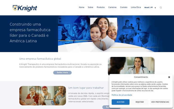 Screenshot of knighttx.com.br