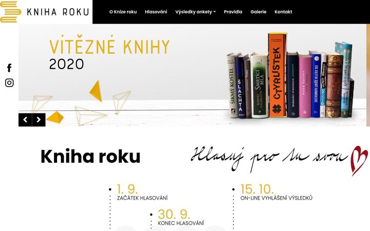 Screenshot of kniharoku.cz