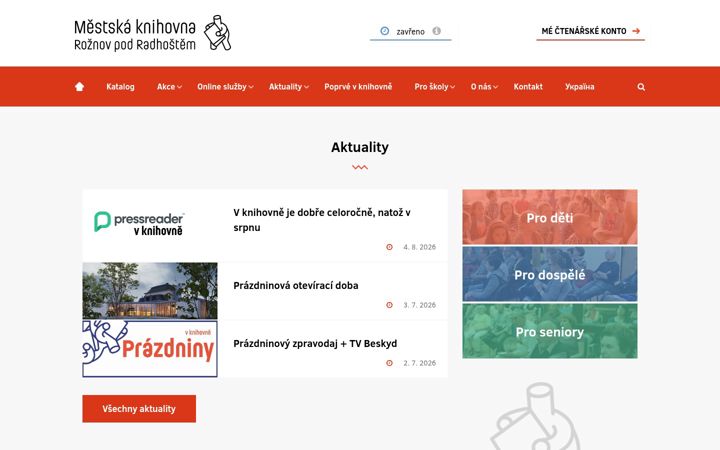Screenshot of knir.cz