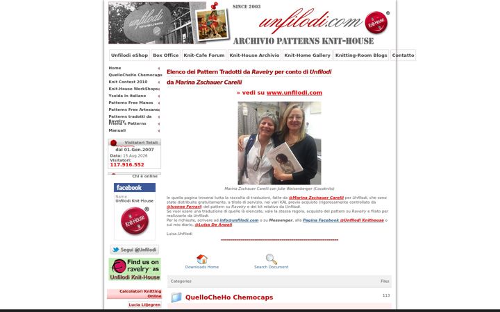 Screenshot of knit-house.com