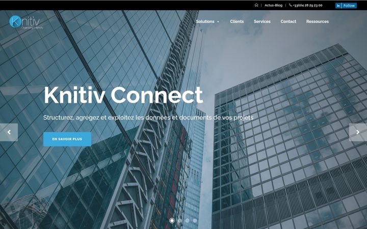 Screenshot of knitiv.net