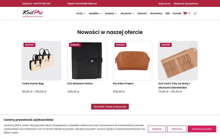 Screenshot of knitpro.pl