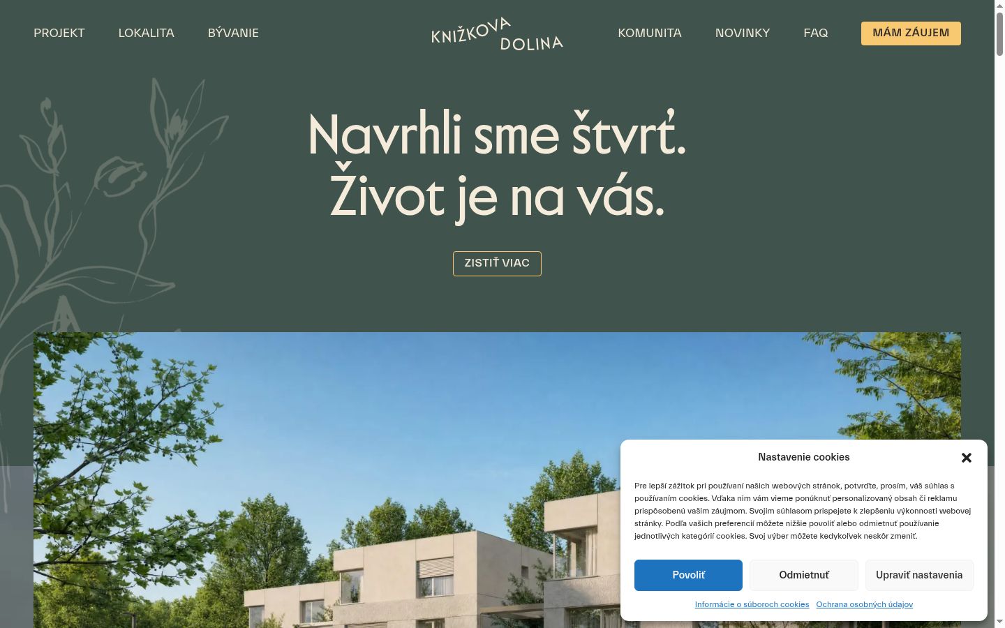 Screenshot tal-banner tal-kunsens muri qabel kwalunkwe interazzjoni