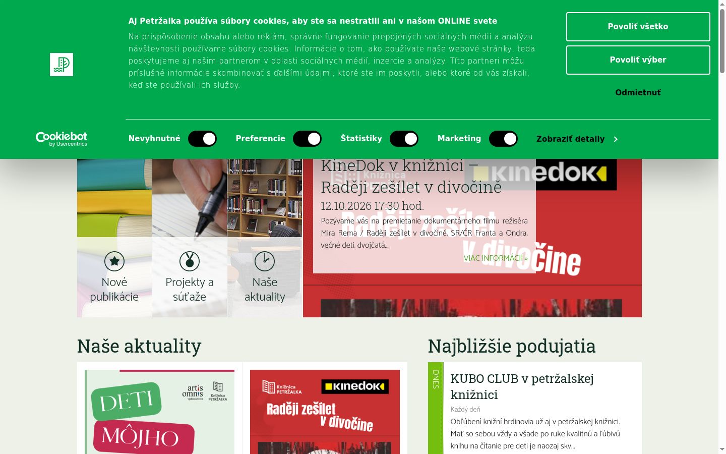 Screenshot tal-banner tal-kunsens muri qabel kwalunkwe interazzjoni