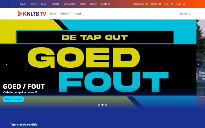 Screenshot of knltb.tv