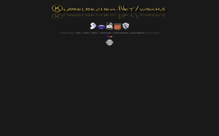 Screenshot of knobelbecher.net