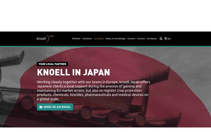 Screenshot of knoell.jp