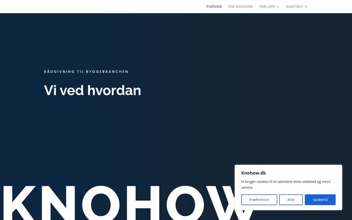 Screenshot of knohow.dk