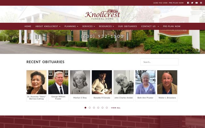 Screenshot of knollcrest.net