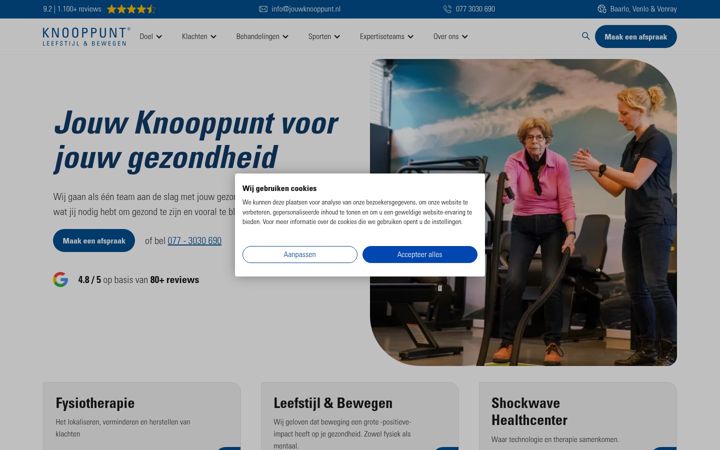 Screenshot of knooppunt-centrum.nl