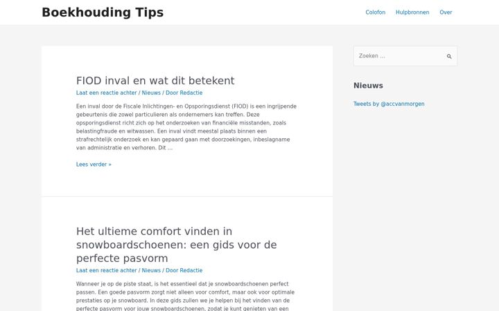 Screenshot of knopsaccountancy.nl
