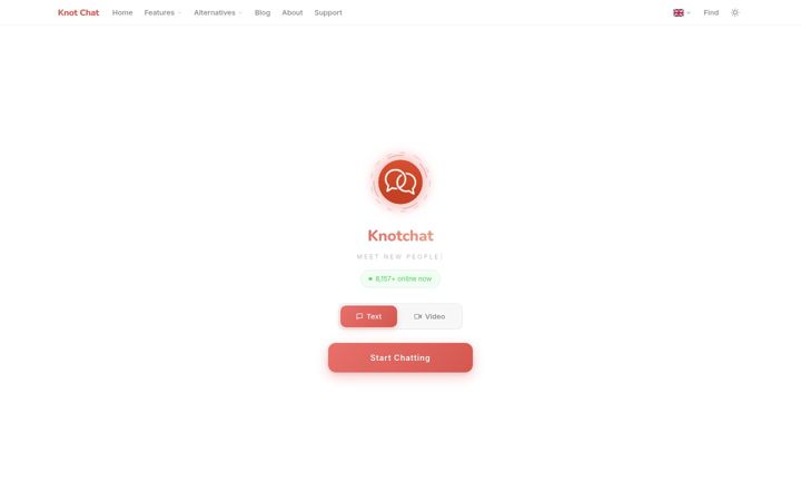 Screenshot of knot.chat