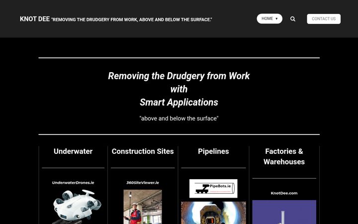 Screenshot of knotdee.com