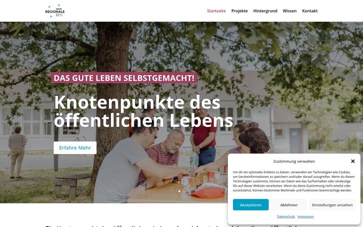 Screenshot of knotenpunkte.de