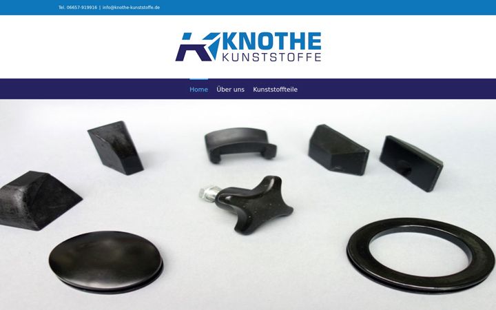 Screenshot of knothe-kunststoffe.de