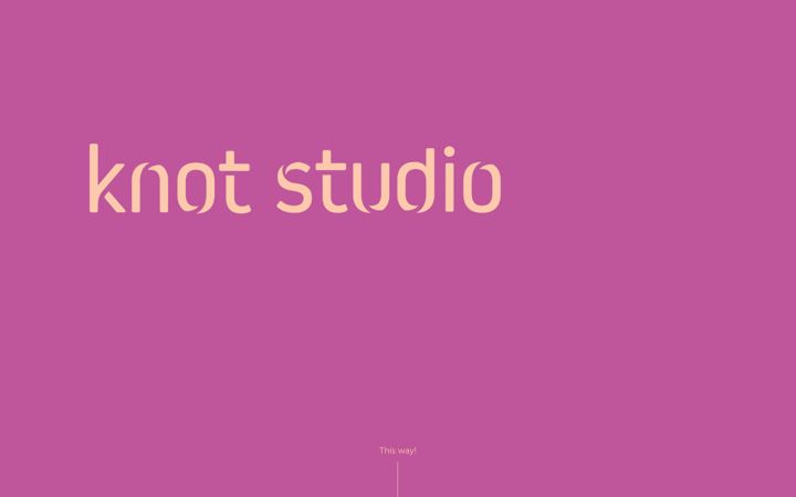 Screenshot of knotstudio.com