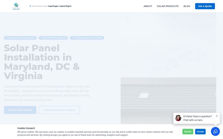 Screenshot of knowaboutsolar.com
