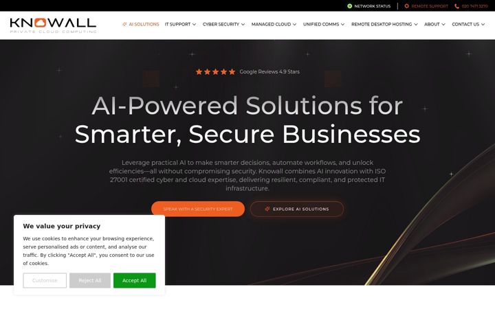 Screenshot of knowall.net