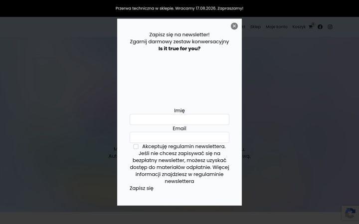Screenshot of knowenglishwell.pl