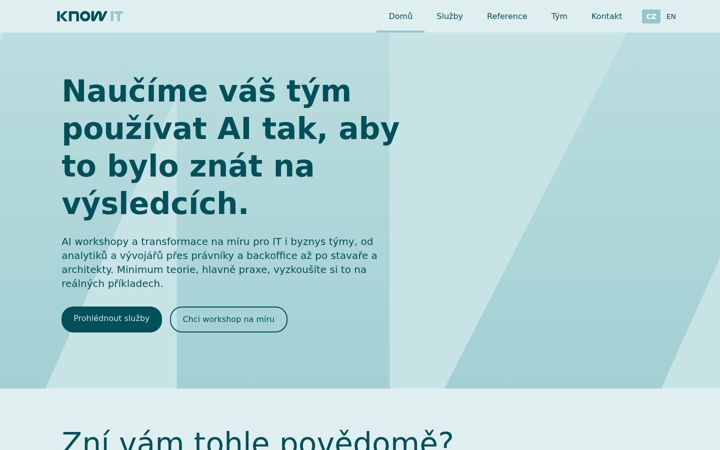 Screenshot of knowit.cz