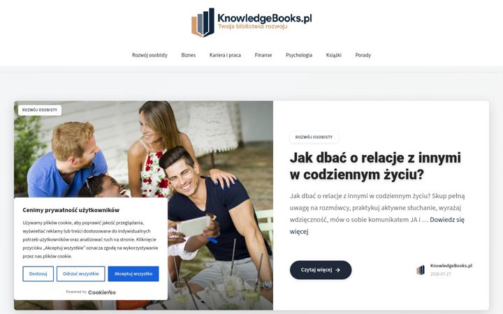 Screenshot of knowledgebooks.pl