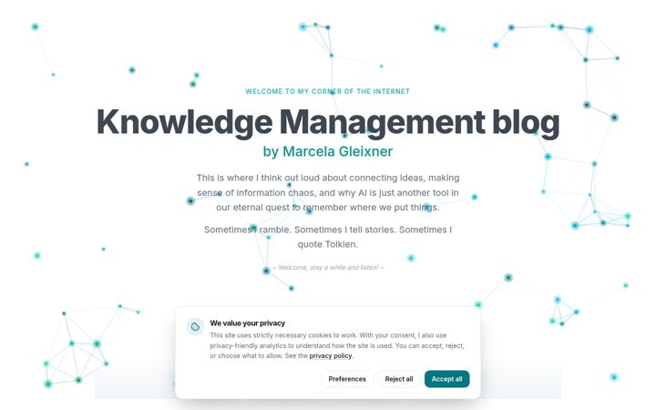 Screenshot of knowledgemanagement.ie