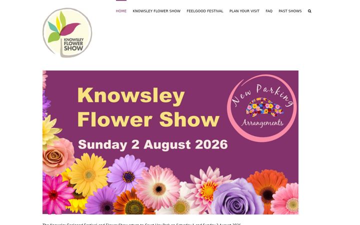 Screenshot of knowsleyflowershow.com