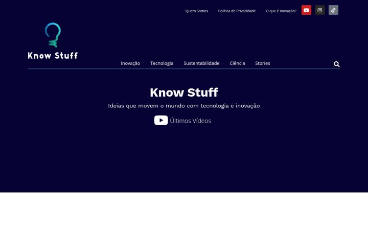 Screenshot of knowstuff.com.br