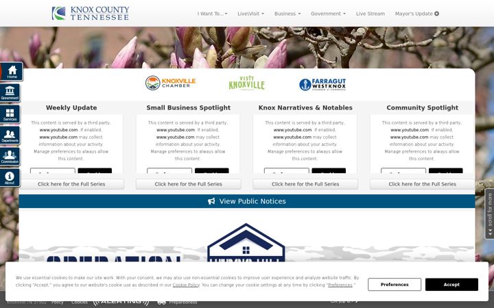 Screenshot of knoxcounty.org