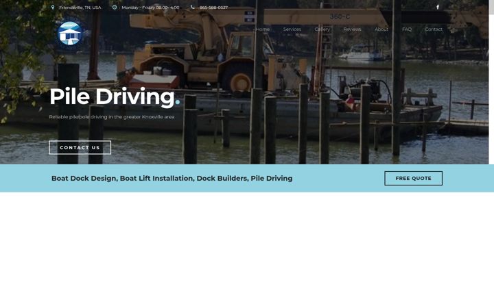 Screenshot of knoxdocks.com