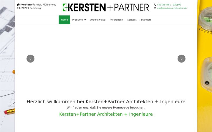 Screenshot of knp-architekten.de