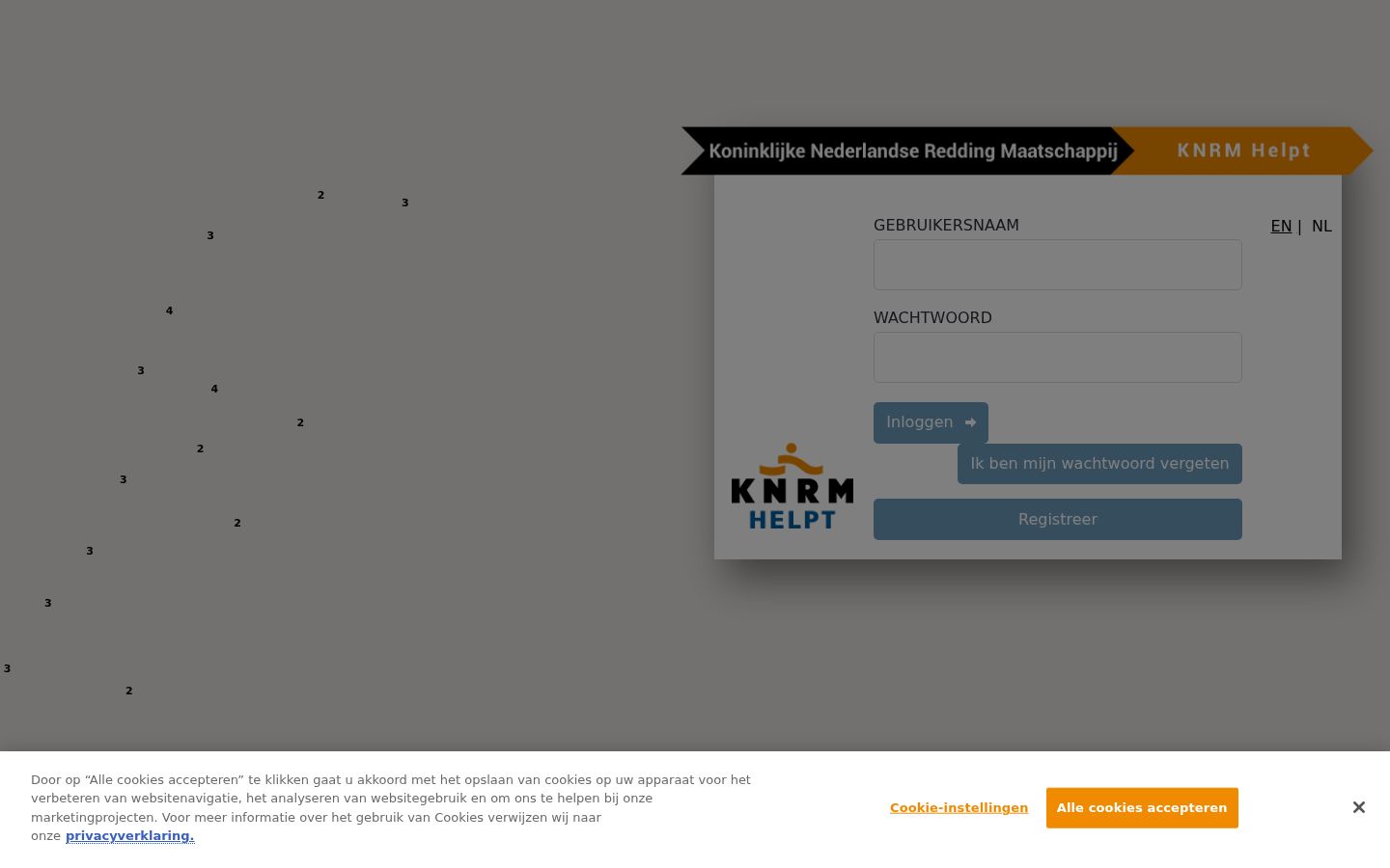 Screenshot des Einwilligungsbanners vor jeglicher Interaktion