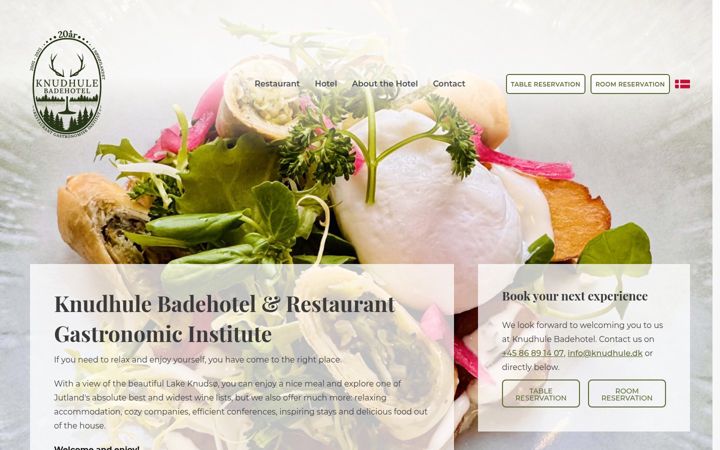 Screenshot of knudhule.com
