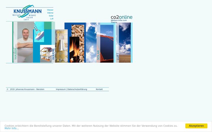 Screenshot of knussmann.com