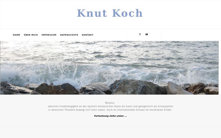 Screenshot of knutkoch.com