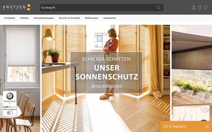 Screenshot of knutzen.de