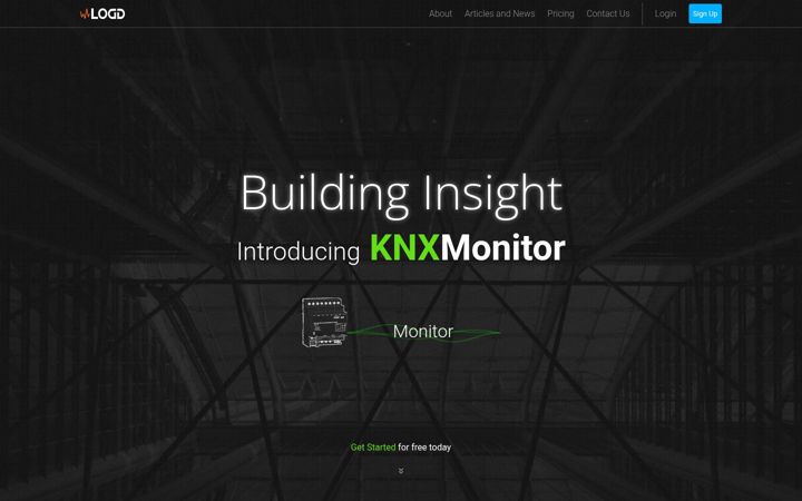 Screenshot of knxmonitor.com